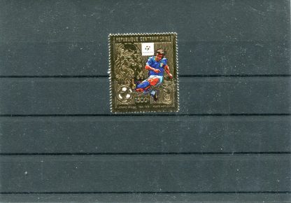REPUBBLICA CENTRAFRICANA 1989 CALCIO E CAMPIONATI MONDIALI YV.A391