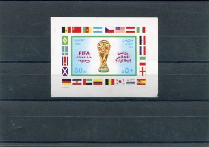 EGITTO 1990 CALCIO E CAMPIONATI MONDIALI YV.BF51