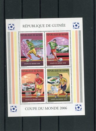 GUINEA 2003 CALCIO E CAMPIONATI MONDIALI  YV.F2613