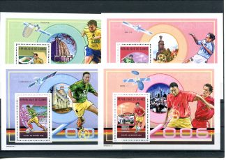 GUINEA 2003 CALCIO E CAMPIONATI MONDIALI  YV.BF269/71