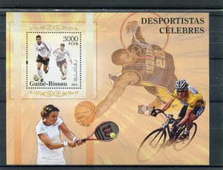 GUINEA BISSAU 2005 CALCIO, CICLISMO, TENNIS E  PALLACANESTRO YV.BF285