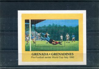 GRENADA GRENADINE 1989 CALCIO E CAMPIONATI MONDIALI  YV.BF169