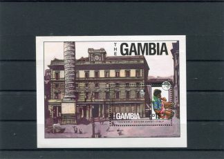 GAMBIA 1989 CALCIO  E CAMPIONATI MONDIALI YV.BF71A