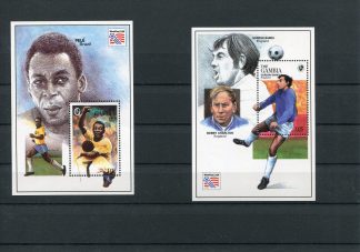GAMBIA 1994 CALCIO  E CAMPIONATI MONDIALI YV.BF229/30