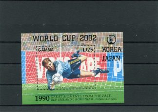 GAMBIA 2001 CALCIO  E CAMPIONATI MONDIALI YV.BF528