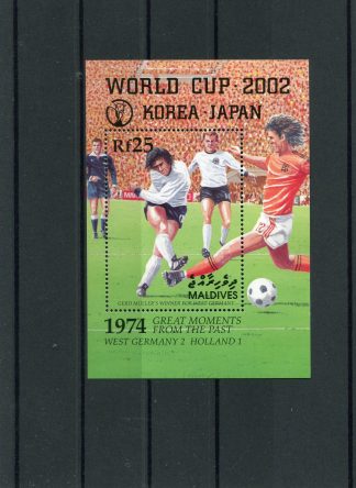 MALDIVE 2001 CALCIO E CAMPIONATI MONDIALI  YV.BF481
