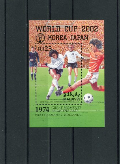 MALDIVE 2001 CALCIO E CAMPIONATI MONDIALI  YV.BF481
