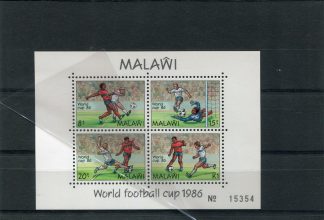 MALAWI 1986 CALCIO E CAMPIONATI MONDIALI  YV.BF66