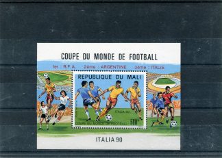 MALI 1990 CALCIO E CAMPIONATI MONDIALI  YV.BF26