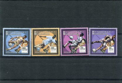 MADAGASCAR 1997 CALCIO E CAMPIONATI MONDIALI  YV.1498/01