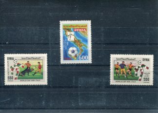 SIRIA 1990 CALCIO E CAMPIONATI MONDIALI YV.893/95