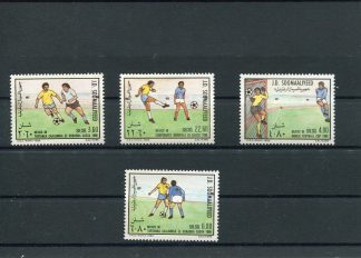 SOMALIA 1986 CALCIO E CAMPIONATI MONDIALI YV.339/42