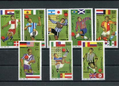 SOMALIA 1998 CALCIO E CAMPIONATI MONDIALI YV.592/99