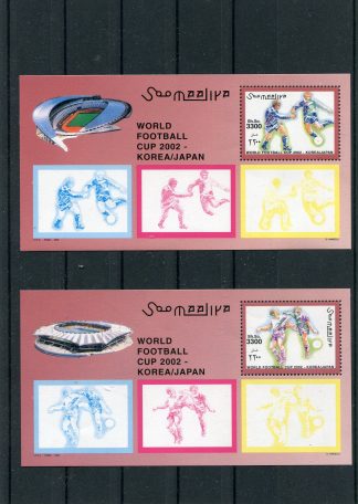 SOMALIA 2002 CALCIO E CAMPIONATI MONDIALI YV.BF85/86
