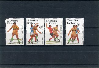 ZAMBIA 1990 CALCIO E CAMPIONATI MONDIALI YV.502/05