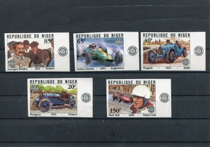NIGER 1981 AUTOMOBILISMO E AUTO YV.555/59 ND