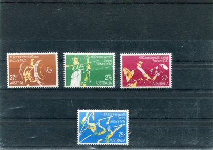 AUSTRALIA 1982 GIOCHI DEL COMMONWEALTH YV.789/92