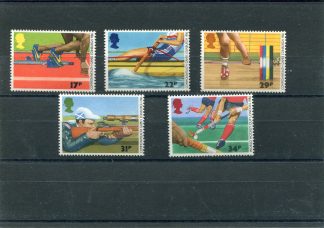 GRAN BRETAGNA 1986 GIOCHI DEL COMMONWEALTH UNIF.1232/36