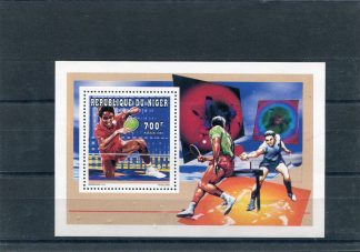 NIGER 1996 TENNIS DA TAVOLO YV. BF SPECIALE 889