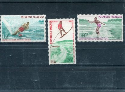 POLINESIA FRANCESE 1971 SCI NAUTICO YV. 86/88