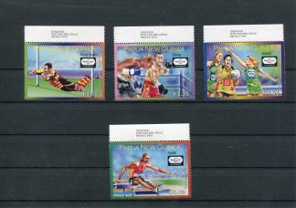 PAPUA E NUOVA GUINEA 2010 GIOCHI DEL COMMONWEALTH YV.1379/82