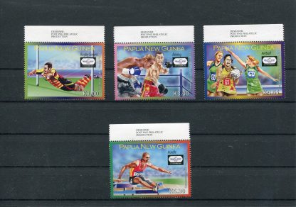 PAPUA E NUOVA GUINEA 2010 GIOCHI DEL COMMONWEALTH YV.1379/82