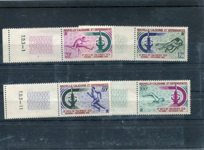 NUOVA CALEDONIA 1966 GIOCHI SUD PACIFICO YV.332/35