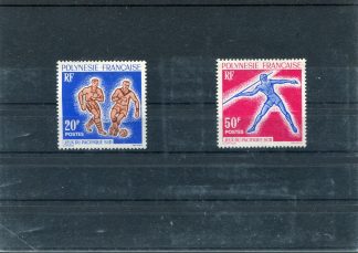 POLINESIA 1963 GIOCHI SUD PACIFICO YV.22/23