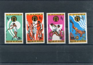 WALLIS E FUTUNA 1975 GIOCHI SUD PACIFICO YV.A63/66