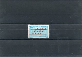 SAN PIERRE E MIQUELON 1970 CANOTTAGGIO YV.405