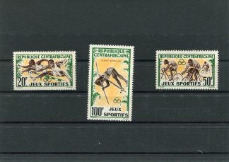 CENTRAFRICA 1962 SPORT YV.20/21+A6