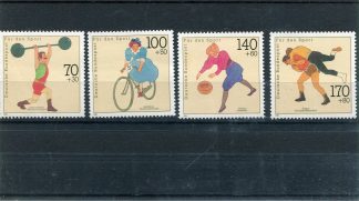 GERMANIA 1991 SPORT UNIF.1331/34