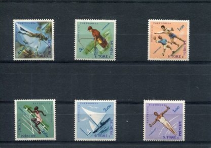 SAO TOME' E PRINCIPE 1962 SPORT YV.377/82