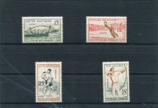 FRANCIA 1958 SPORT UNIF.1161/64