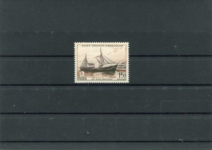 SAN PIERRE E MIQUELON 1956 NAVI YV.352