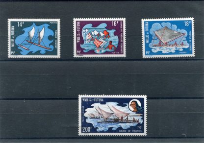WALLIS E FUTUNA 1972 NAVI YV.182/84+A43