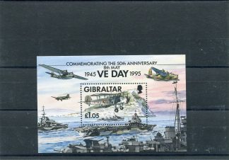 GIBILTERRA 1995 NAVI DA GUERRA UNIF.BF25