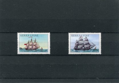 SIERRA LEONE 1985 VELIERI YV.695/96