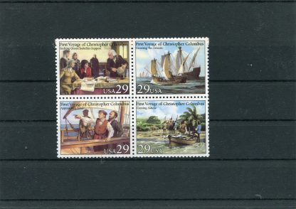 STATI UNITI 1992 COLOMBO UNIF.2329/32