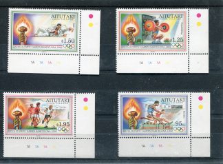 AITUTAKI 1992 OLIMPIADI YV.506/09