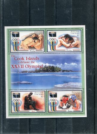 AITUTAKI 2000 OLIMPIADI YV.581/84