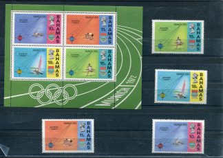 BAHAMAS 1972 OLIMPIADI ESTIVE YV.324/27+BF5