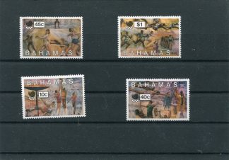 BAHAMAS 1988 OLIMPIADI ESTIVE YV.665/68