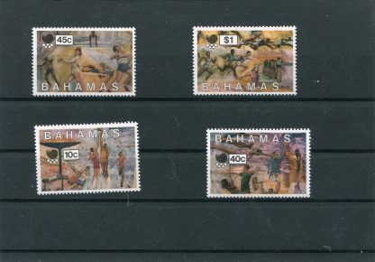 BAHAMAS 1988 OLIMPIADI ESTIVE YV.665/68