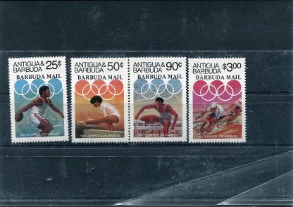 BARBUDA 1984 OLIMPIADI ESTIVE YV.684/87