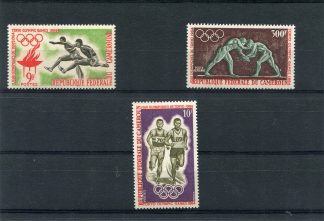 CAMEROUN 1964 OLIMPIADI ESTIVE YV.384/85+A61