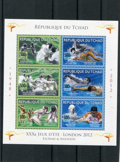 CIAD 2012  OLIMPIADI ESTIVE YV.1575/80