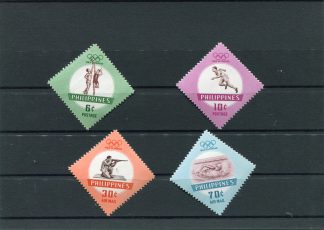 FILIPPINE 1960 OLIMPIADI ESTIVE YV.506/07+A61/62