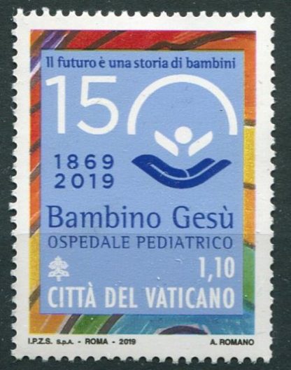 50° ospedale Bambino Gesù - Emissione congiunta con italia