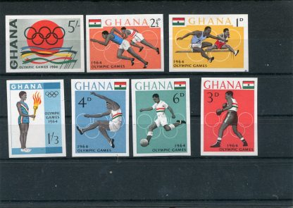 GHANA 1964  OLIMPIADI ESTIVE YV.171/177 ND